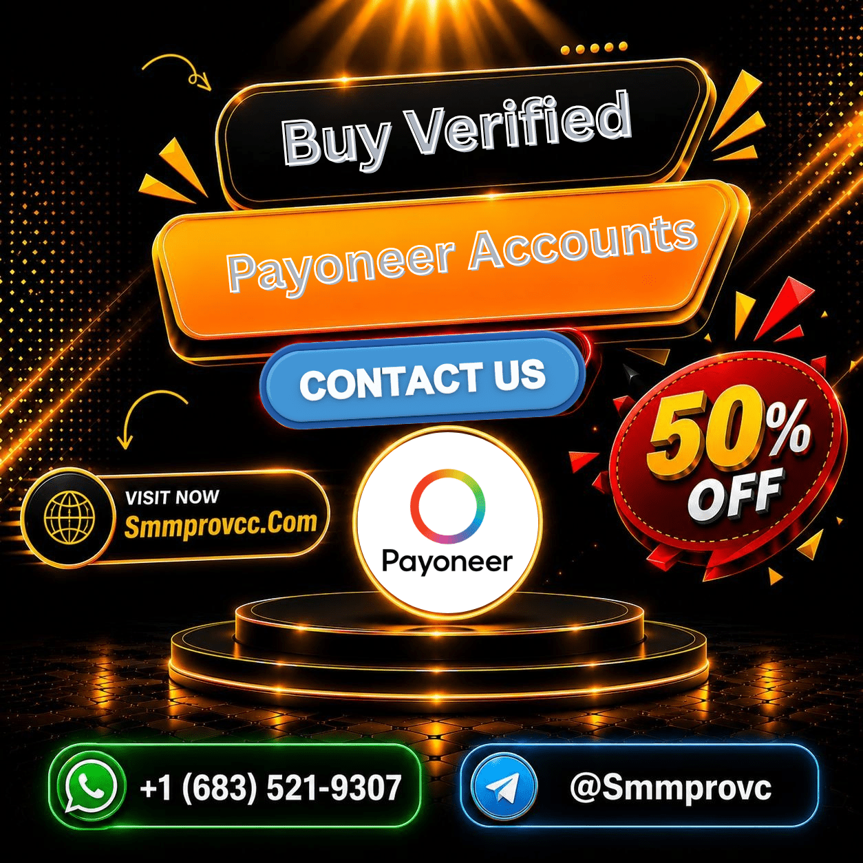 Buy Verified Payoneer Accounts